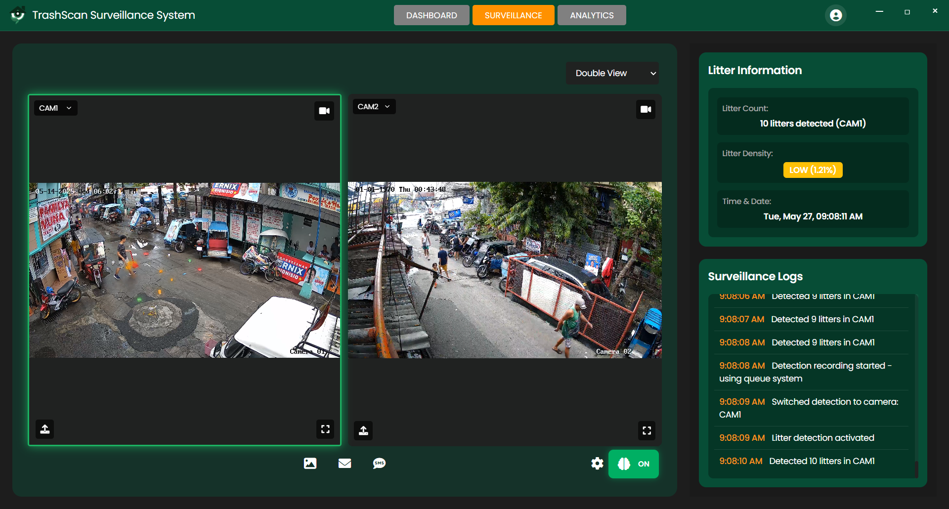 TrashScan Monitoring